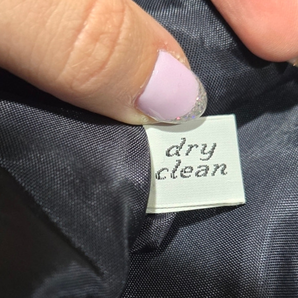 80s Vintage Pendleton Navy Blue Mid Rise Pleated Minimal Wool Midi Skirt Size 6 - Picture 4 of 8